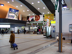秋田駅コンコース・改札付近の画像